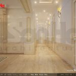 Khu hành lang các tầng của khách sạn