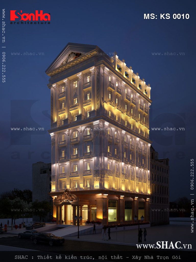 Kiến trúc khách sạn 4 sao