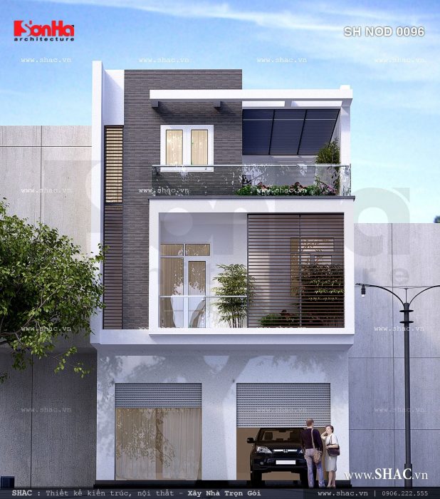 Kiến trúc nhà phố hiện đại