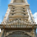 Thiết kế mái che sảnh khách sạn