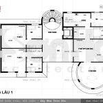 Mặt bằng lầu 1