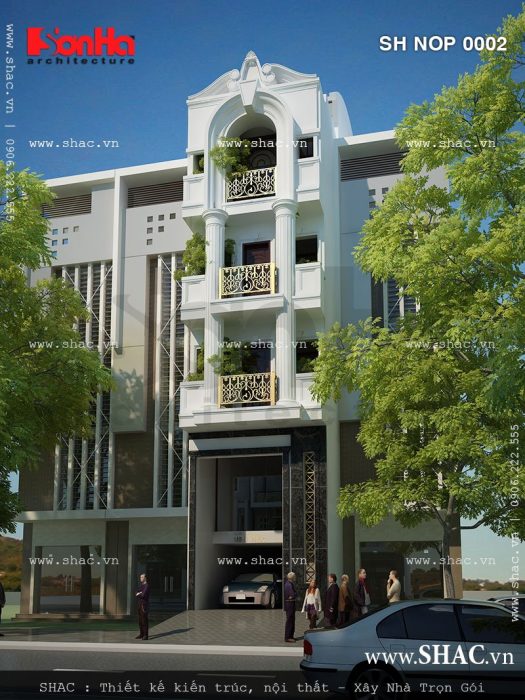 Nhà phố cổ điển