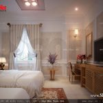 Mẫu phòng ngủ đôi cho khách sạn