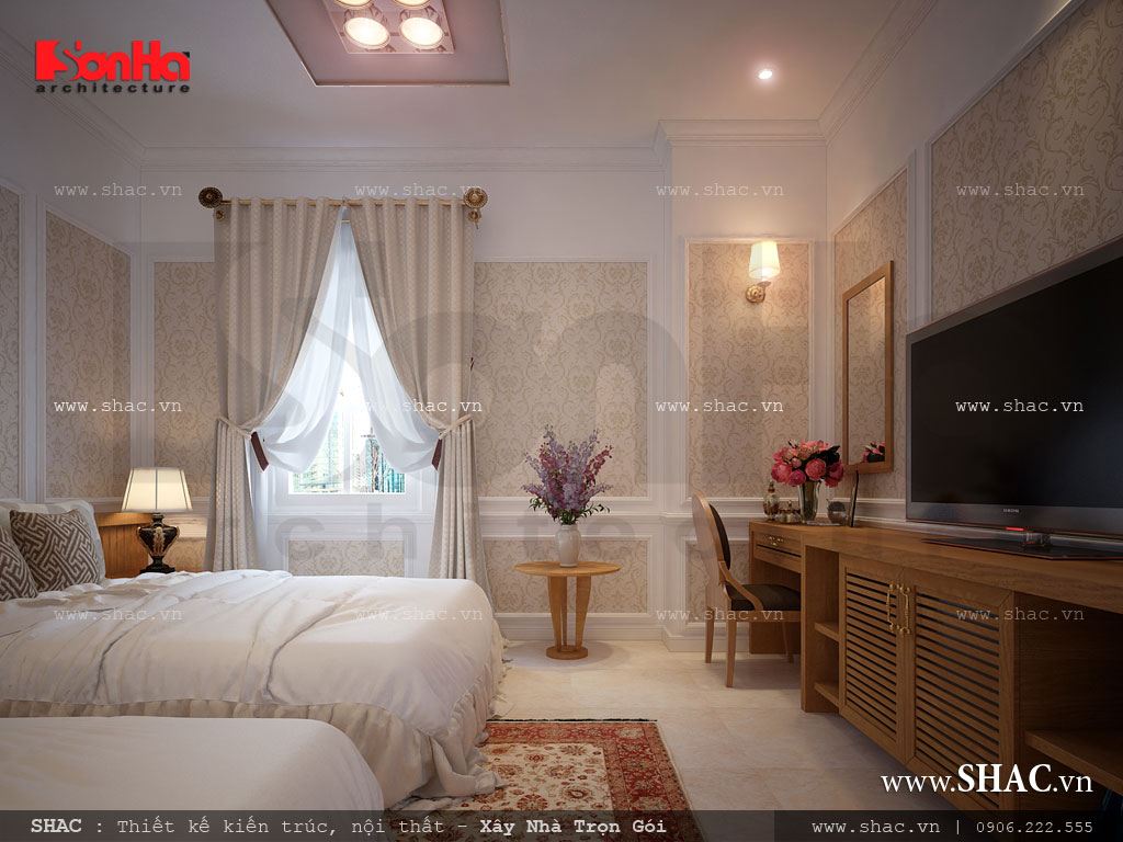 Mẫu phòng ngủ đôi cho khách sạn