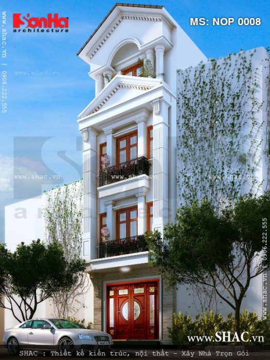 Nhà lô kiến trúc Pháp