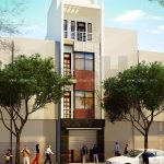 Thiết kế nhà lô 4 tầng