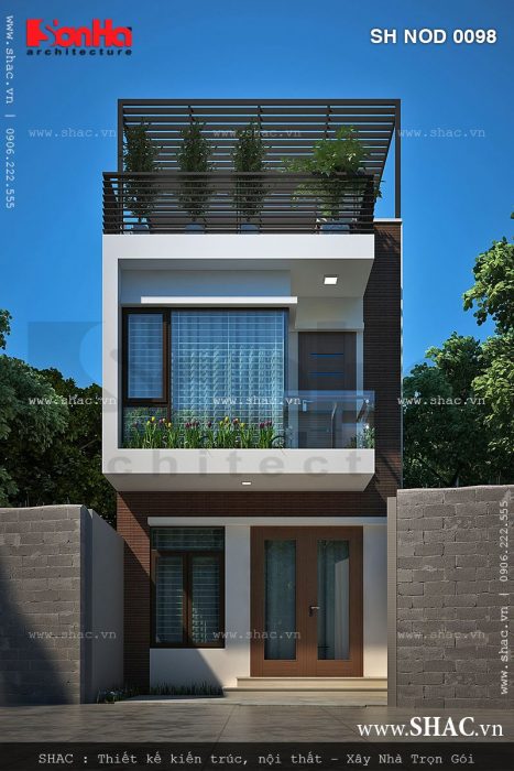 Nhà phố hiện đại