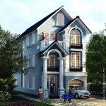 Nhà phố 3 tầng giả biệt thự