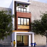 Nhà phố hiện đại 3 tầng
