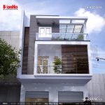 Thiết kế nhà phố 3 tầng
