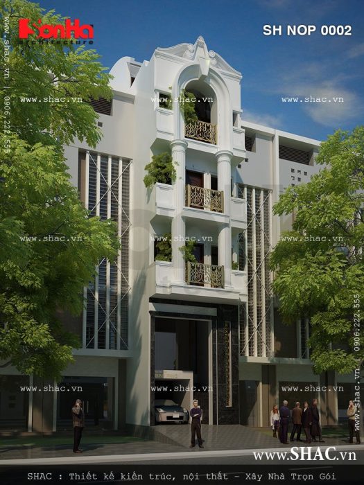 Xây nhà phố 5 tầng trọn gói tại Hải Phòng - SH NOP 0002 1