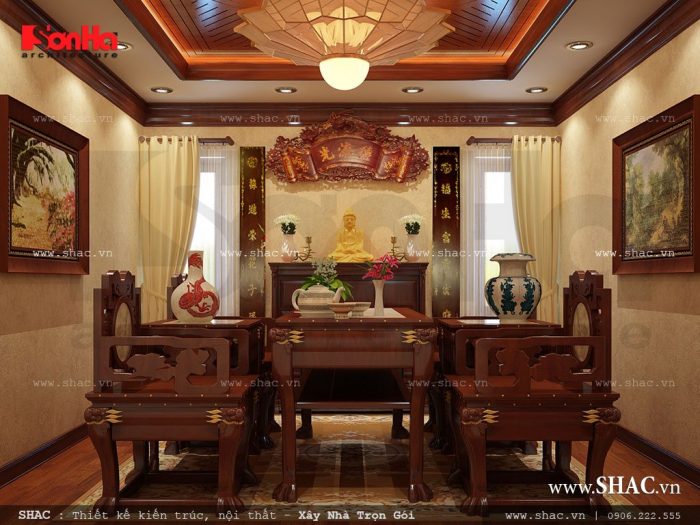 Phòng thờ đẹp