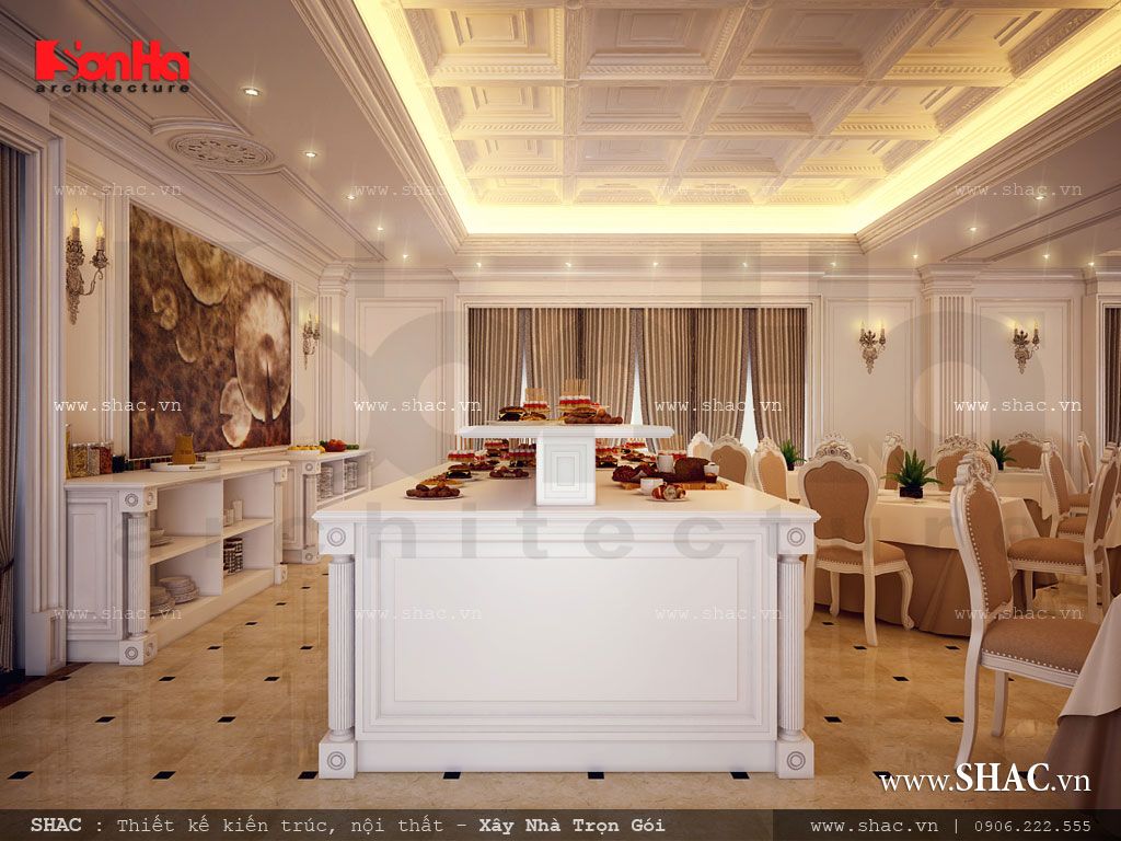 Thiết kế nội thất phòng ăn