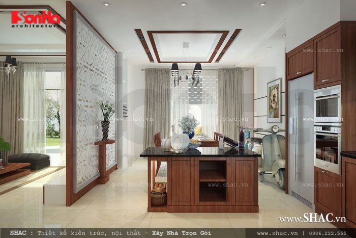 Phòng ăn biệt thự