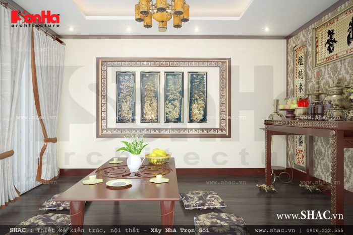 Phòng thờ nhà ống