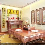 Thiết kế nội thất phòng thờ