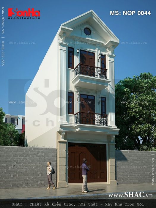 Nhà phố 3 tầng đẹp