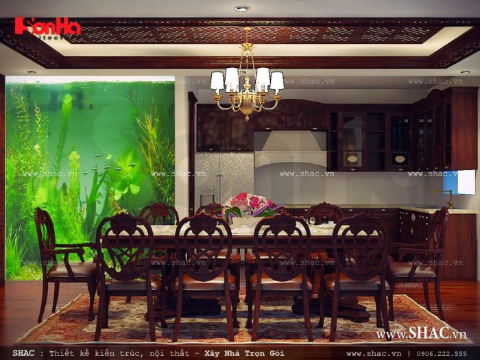 Thiết kế phòng ăn