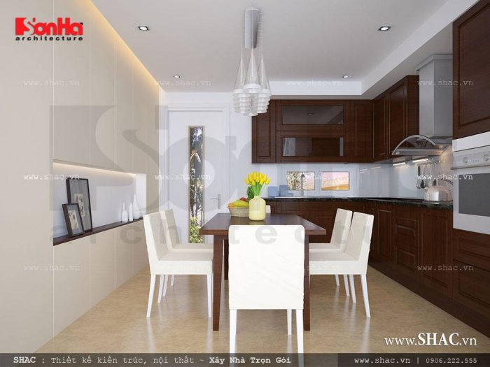 Phòng ăn đơn giản đẹp