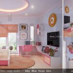 Phòng ngủ con gái đẹp