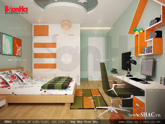 Phòng ngủ cho con trai