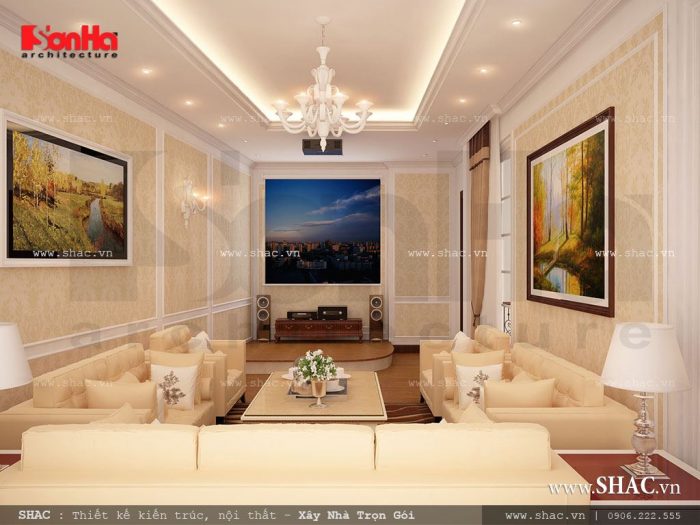 Phòng sinh hoạt chung đẹp