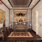 Thiết kế nhà phố 3 tầng mặt tiền rộng - SH NOD 0096 2