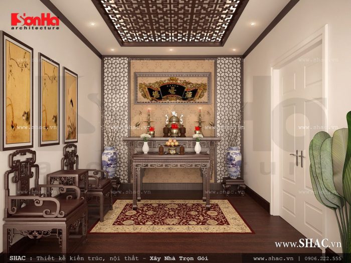 Thiết kế nhà phố 3 tầng mặt tiền rộng - SH NOD 0096 1