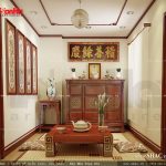 Phòng thờ linh thiêng cho nhà ống SH NOD 0002