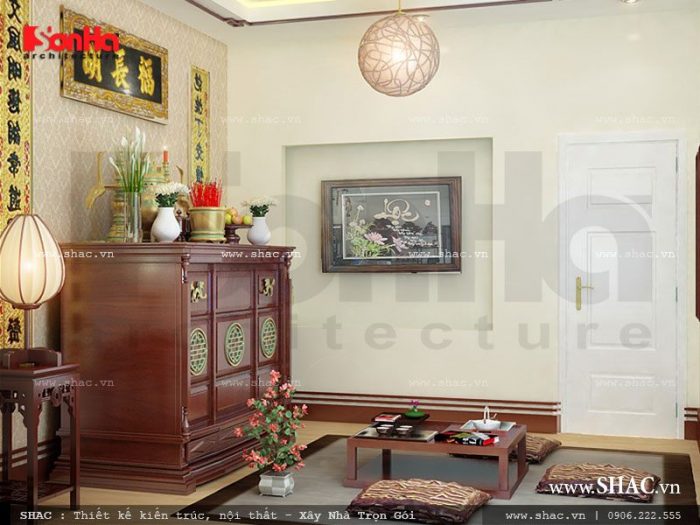 Nội thất phòng thờ