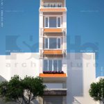 Phương án nhà phố 5 tầng