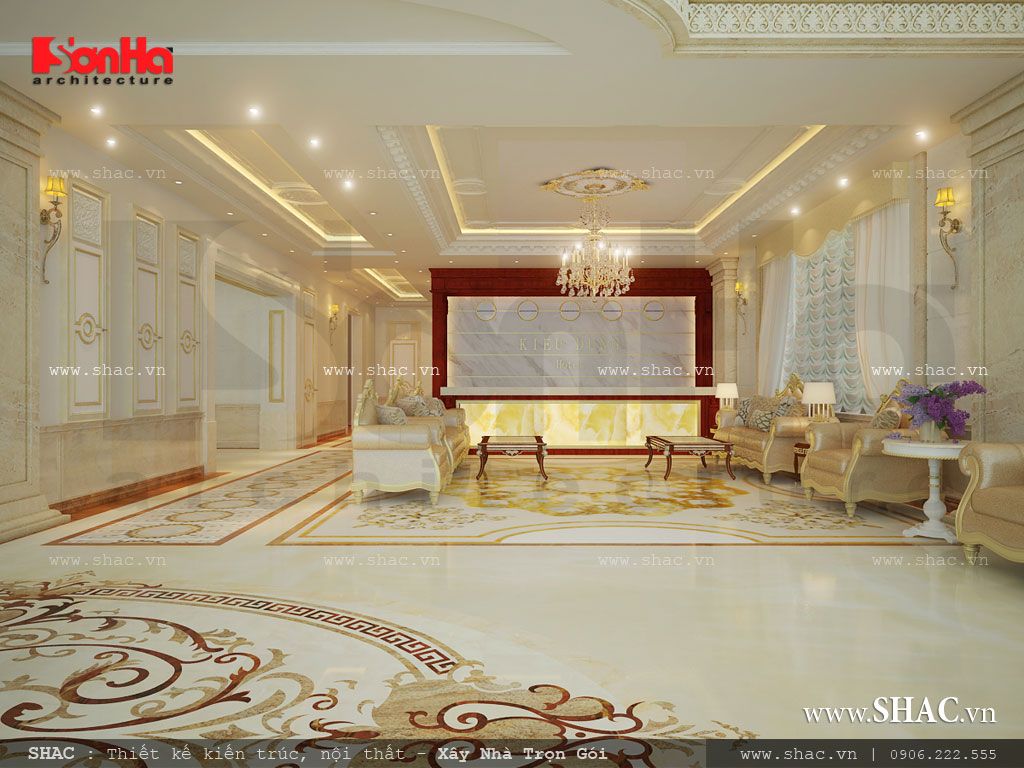 Quầy lễ tân của khách sạn