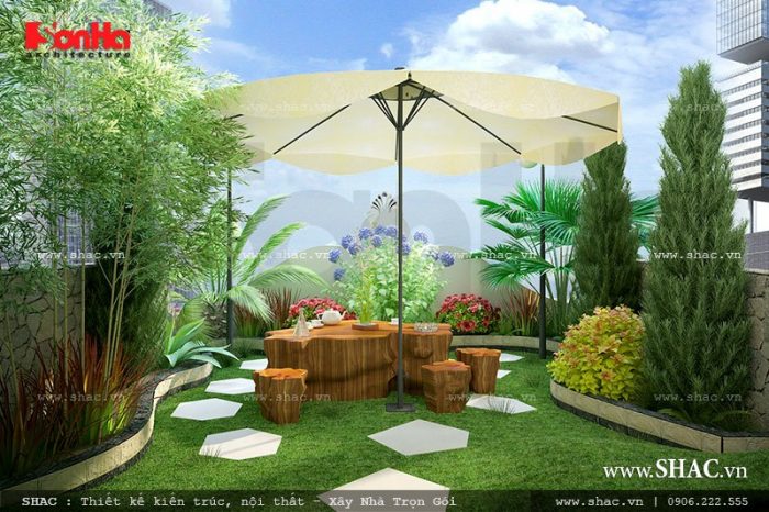 Sân thượng đẹp