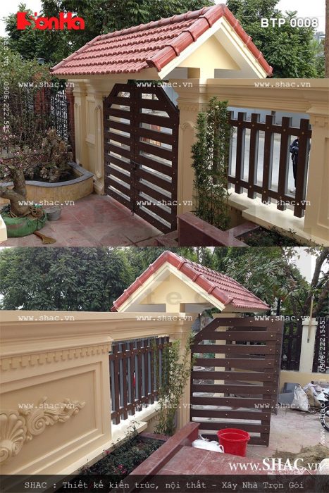 Sân cổng biệt thự