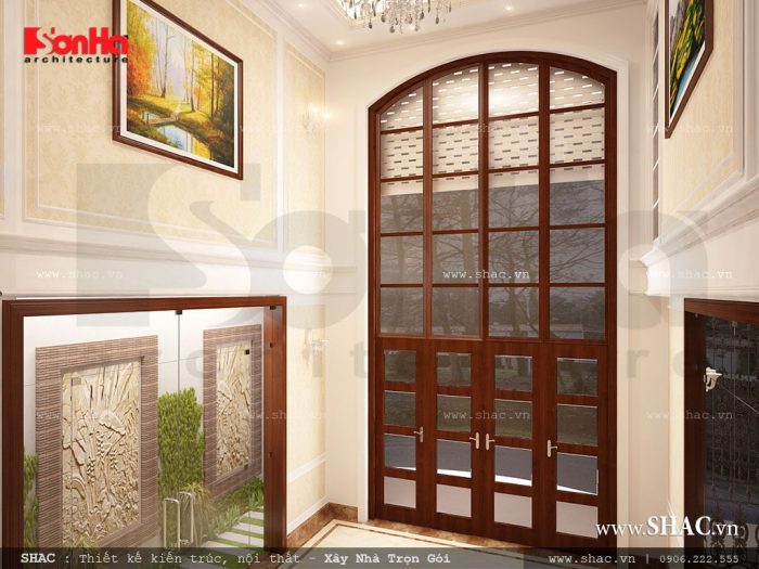 Sảnh nhà ống Pháp