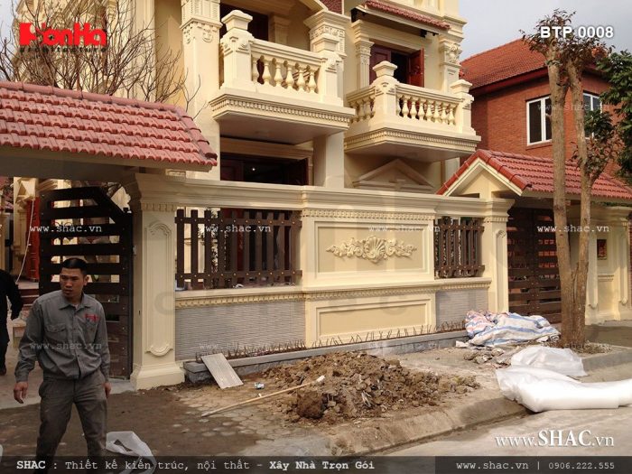 Thi công biệt thự