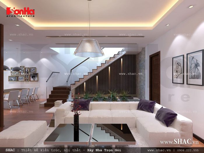 Bố trí sofa cho phòng khách