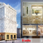 Thiết kế khách sạn 4 sao 8 tầng kiến trúc Pháp