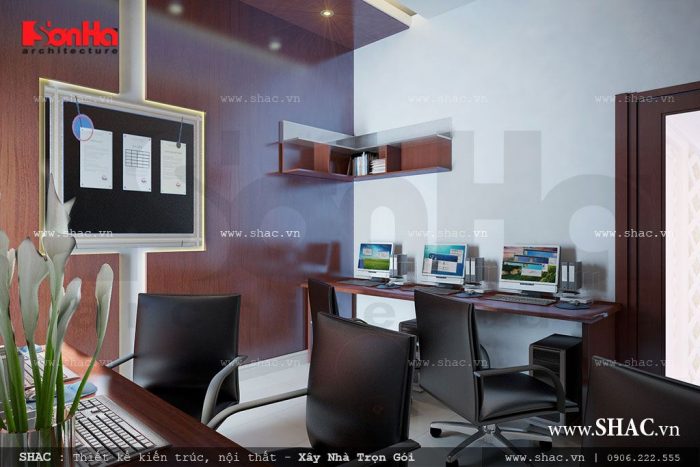 Phòng làm việc hợp lý