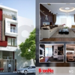 Thiết kế nhà phố 5 tầng