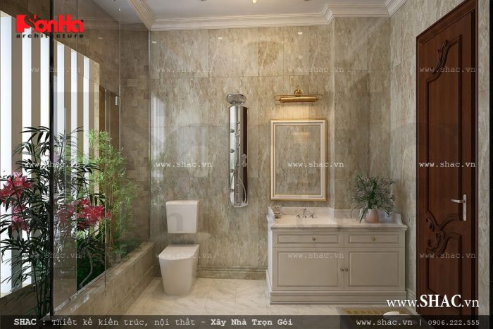 Phòng WC thoáng đẹp