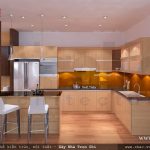 Tủ gỗ bếp đẹp