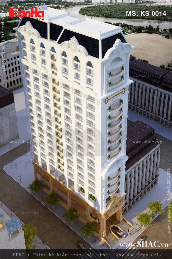 Kiến trúc ngoại thất khách sạn