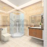 Không gian phòng WC hiện đại