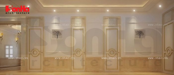 Hành lang dọc các tầng