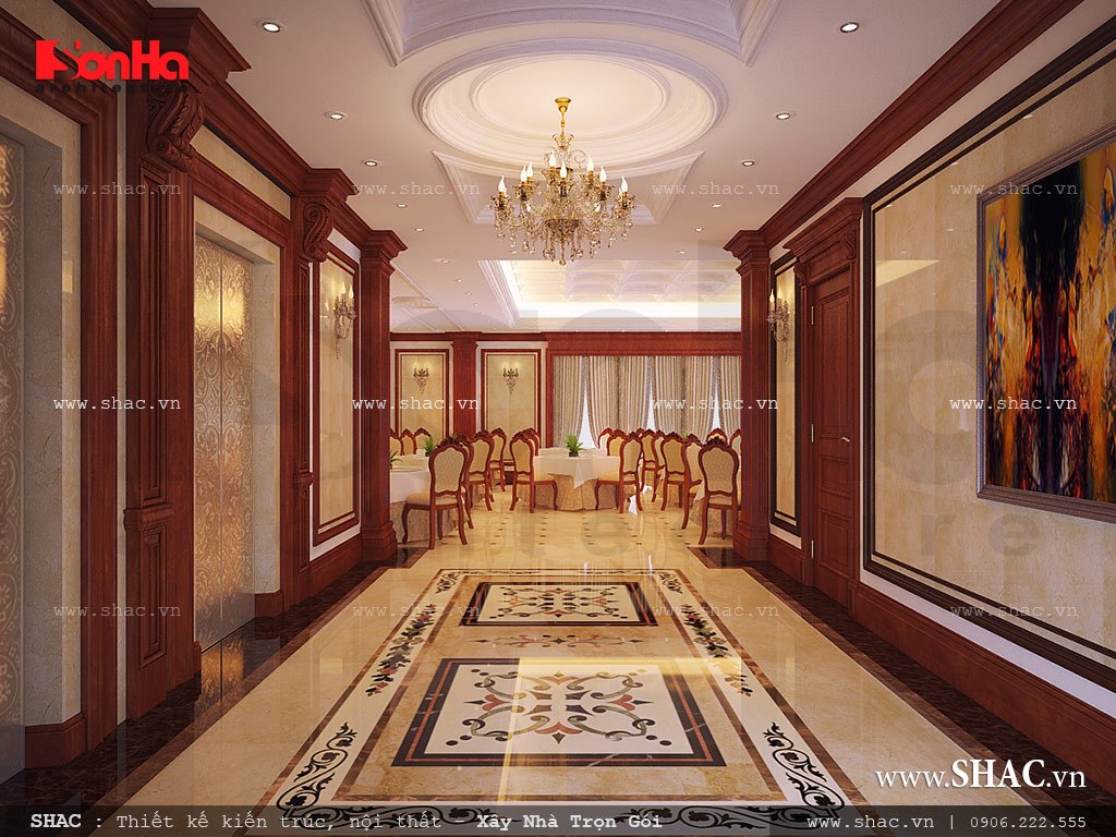 Thiết kế hành lang khách sạn