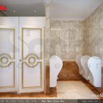 Khu vệ sinh nam của khách sạn