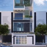 Nhà phố mặt tiền rộng 6m50