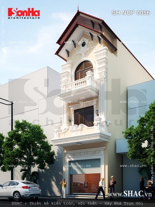 Nhà phố mặt tiền 4m50