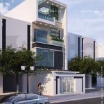 Nhà phố 4 tầng hiện đại đẹp